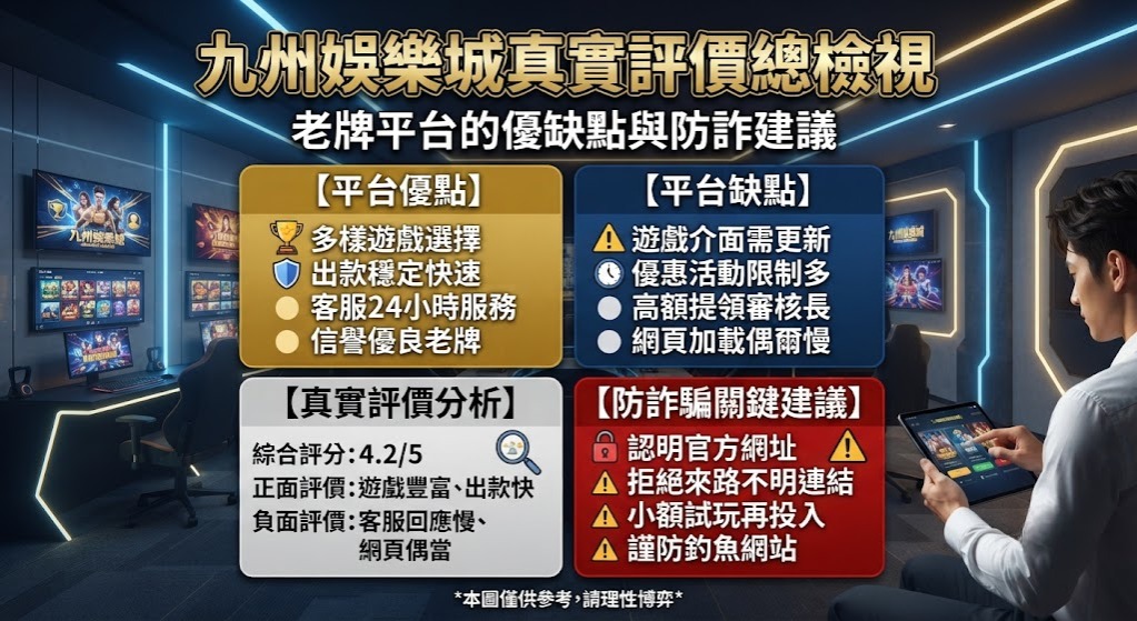 老牌平台的優缺點與防詐建議