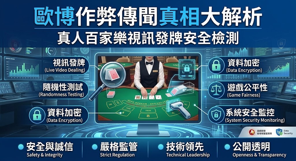 想親自確認視訊發牌的公正性？撕下網路謠言標籤，用數據看清防偽真相。